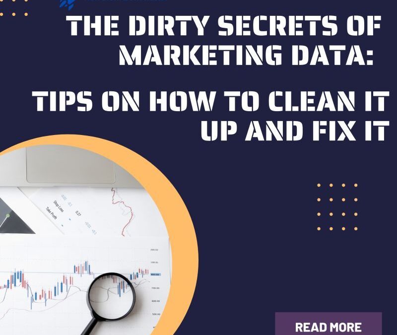 The Dirty Secrets of Marketing Data: Tips on How to Clean It Up and Fix It